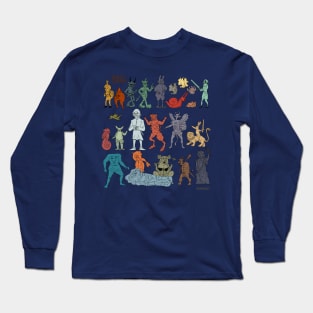 Mid Hell Colors Long Sleeve T-Shirt